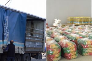 VIDEO. Zeci de firme au donat alimente pentru vârstnicii din Satu Mare