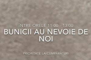 Primaria Municipiului Constanta: Intre orele 11:00 -13:00, varstnicii au prioritate la cumparaturi!