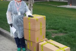 O femeie de afaceri din Moara a donat echipamente de protecţie pentru Spitalul Suceava