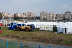 Masuri luate de autoritati pentru combaterea COVID-19: Spitalul CFR Constanta, in subordinea MApN. Cand urmeaza sa fie gata sectia mobila de la Stadionul Portul (video)