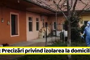 DSP Neamţ: Precizări privind concediile medicale şi izolarea la domiciliu