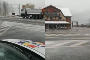 VIDEO Ninge pe Valea Oltului – Recomandări pentru şoferi