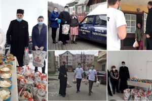 FOTO| „Solidaritate prin Filantropie” în Protopopiatul Ortodox Alba Iulia: Ajutor umanitar pentru 81 de persoane nevoiaşe afectate de epidemia de coronavirus