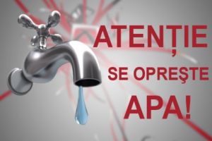Anunt Hidro Prahova: Se opreste apa potabila in satul Valea Scheilor