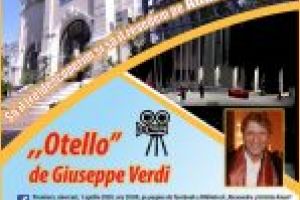 Biblioteca Judeţeană „Alexandru şi Aristia Aman” difuzează, în premieră pentru România, înregistrarea spectacolului „Otello”, de Giuseppe Verdi, pus în scenă la Opéra Bastille, din Paris, în regia lui Andrei Șerban