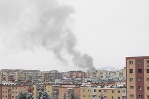 VIDEO Explozie la o pensiune din Braşov