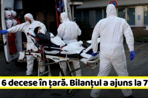 Coronavirus: Încă 6 decese în România. Bilanţul a ajuns la 78