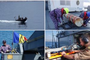 Antrenamente de lupta contra minelor marine in Marea Mediterana (galerie foto) 