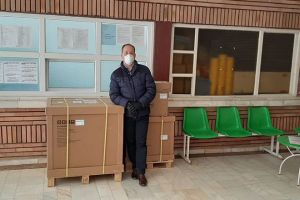 FOTO Aparatul de testare COVID-19 a ajuns la Botoşani