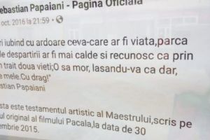 LA CINEMA „PAPAIANI”, ULTIMUL FILM ERA… PĂCALĂ