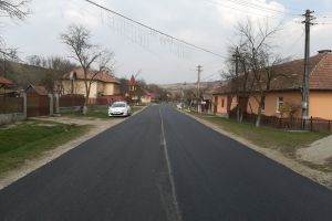 Au demarat lucrări de întreţinere, cu asfaltare, pe drumul judeţean 161 (DN 1C) – Dăbâca – Panticeu