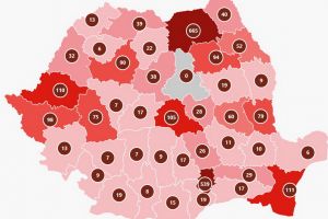 Autorităţile ascund, jurnaliştii dezvăluie! Harta cazurilor de Covid-19 confirmate în fiecare judeţ. Bihorul, la jumătatea „clasamentului”
