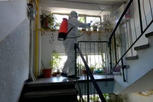 Dezinfecţia scărilor de bloc, refuzată de o asociaţie de proprietari din cartierul Obcini