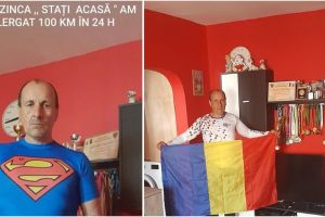 Superman“ din Navodari, cursa de suflet: Fostul politist Ioan Chifu a alergat 100 de kilometri in bucatarie, in 24 de ore! (galerie foto)