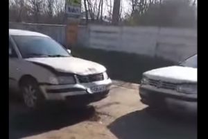 VIDEO Primar din judeţul Botoşani, implicat într-un accident rutier. El este considerat vinovat
