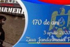 De Ziua Jandarmeriei, militarii sunt alături de cetăţeni executând misiuni specifice în contextul prevenirii răspândirii virusului Covid-19