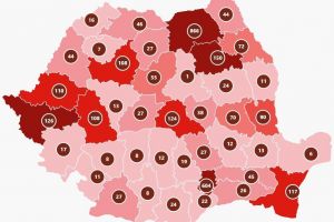 27 de cazuri de infectare cu coronavirus, confirmate în Bistriţa-Năsăud. 306 în carantină, 1.958 în izolare