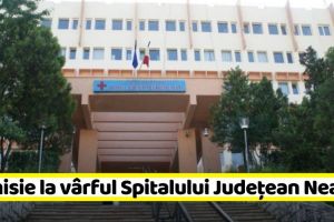 NEAMȚ: Managerul Spitalului Judeţean şi-a dat demisia