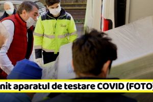 NEAMȚ: În câteva zile se vor face teste COVID la Spitalul Judeţean. A venit aparatul de testare (FOTO)