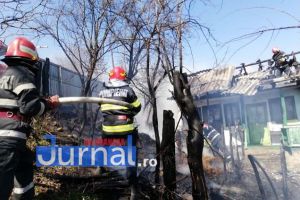 Focul deschis în spaţii deschise a provocat pagube însemnate la o gospodărie din Ireşti