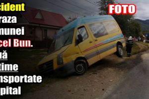 Accident pe raza comunei Alexandru cel Bun. Două victime, transportate la spital
