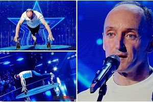 VIDEO. Profesor de sport din Satu Mare a uimit la Românii au Talent: flotări pe sticle şi într-un deget