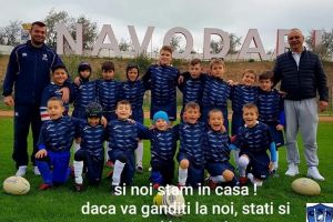 Coronavirus: Micii rugbysti de la Navodari - Daca va ganditi la noi, stati si voi in casa!“
