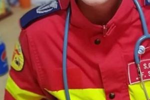 Medicul care şi-a lăsat familia pentru a ajuta la Suceava. Soţul şi copilul au venit să o vadă pe tânără, dar la distanţă. „Mami, am venit să-ţi spunem…”