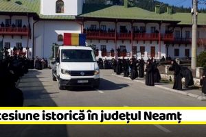 NEAMȚ: Procesiune istorică. Moaştele Cuvioasei Parascheva au trecut prin Neamţ