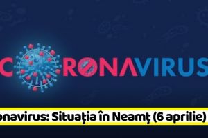 Coronavirus: Situaţia în judeţul Neamţ (6 aprilie)