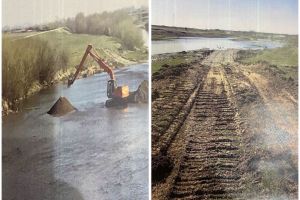 Lupul paznic la oi! ABA Crişuri, reclamată de un primar din Bihor că a făcut excavări ilegale în albia Crişului Repede: „Dacă făceam ca ei, eram legat azi!” (FOTO)