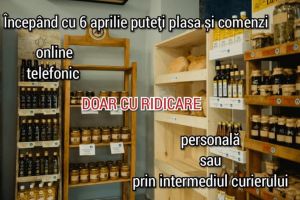Comenzi online sau telefonice pentru produsele din magazinul USAMV Cluj-Napoca, începând din 6 aprilie 2020
