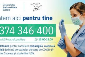 Linie de consiliere psihologică, medicală şi logistică pentru persoanele afectate de ...