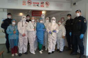FOTO Gestul jandarmilor din Braşov, astăzi, de Ziua Mondială a Sănătăţii