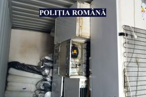 Container cu deseuri sosit din Germania, descoperit de politistii constanteni