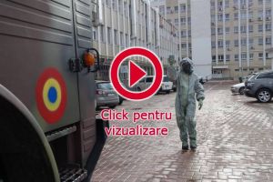 Armata a început aseară acţiunea de dezinfecţie în municipiul Suceava