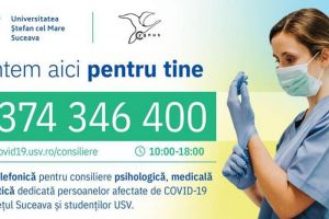 Linie de consiliere psihologică, medicală şi logistică pentru persoanele afectate de ...