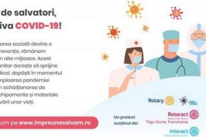 ”Împreună salvăm”, proiect lansat de Rotary Club Târgu-Mureş