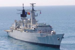 Fregata Regina Maria, escala in Portul Poti din Georgia