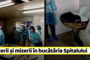 NEAMȚ: Bacterii şi mizerii în bucătăria Spitalului Judeţean (FOTO)