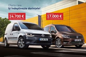 Oferta care îţi îndeplineşte dorinţele. Profită acum de oferta RABLA prin D&C Oradea pentru VW Caddy!