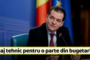 O parte dintre bugetari vor intra în şomaj tehnic