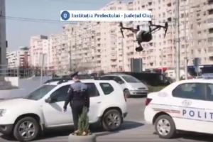 Cluj-Napoca va fi monitorizat cu drone. VIDEO