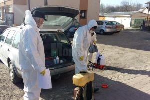 Primăria Liteni a organizat o acţiune de dezinfecţie de nivel înalt în toate localităţile