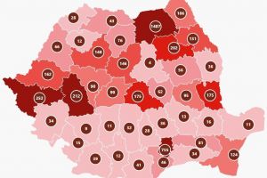 76 de cazuri de Covid-19 confirmate, 11 persoane vindecate şi 7 decese în Bistriţa-Năsăud