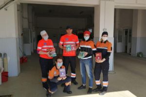 1.000 de batoane “Cereal Bar” au ajuns la cadrele medicale din spitalul Fălticeni