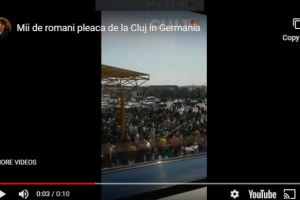 Românii au INTERZIS la muncă DOAR în economia românească: AGLOMERAȚIE pe Aeroportul Cluj, unde mii de români pleacă în Germania