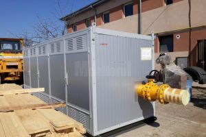 Staţia de presiune redusă care va alimenta cu gaz cartierul Burdujeni Sat a ajuns la Suceava