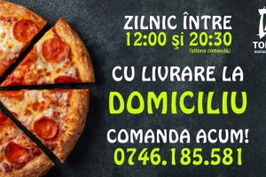 Pizzeria Tonight livrează mâncare la domiciliu. Ce puteţi comanda