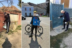 10.000 de măşti de protecţie distribuite de Primăria Aiud cetăţenilor din întreg municipiul